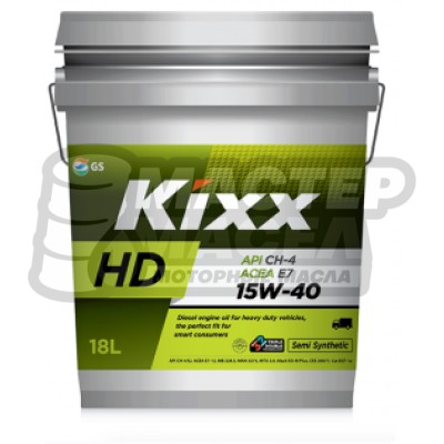 KIXX HD 15W-40 CH-4 20л