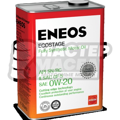 ENEOS Ecostage 0W-20 SN 4л