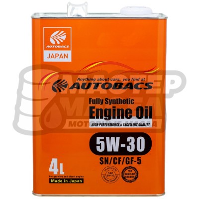 Autobacs Engine Oil FS 5W-30 SP/GF-6A 4л (Япония)